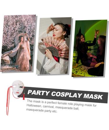 Nolitoy Opera Mask - Chinese Festival & Masquerade Party Costume | Halloween Fuchsmask Face Cover - Buy Online on GoSupps.com