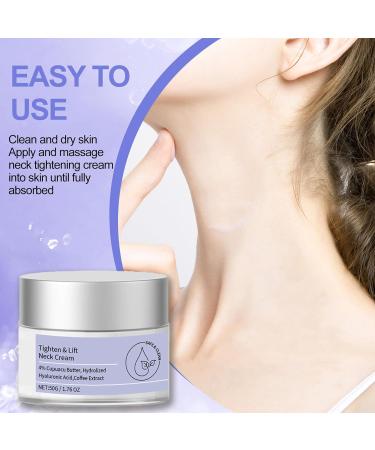 LFCFBH Neck Firming Cream Skin Tightening Cream for face Tightening Sagging Skin and Mature Skin - Buy Online on GoSupps.com