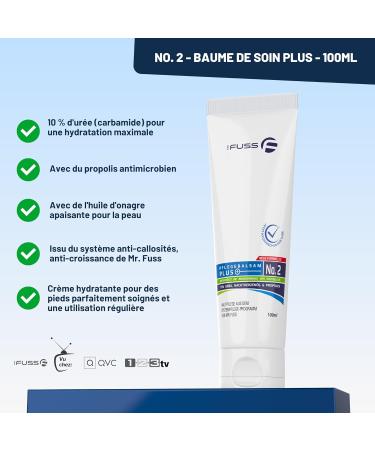Mr. Fuss Dead Skin Care Balm Plus No. 2 with 10% Urea for Very Dry Skin 100 ml - Buy Online on GoSupps.com