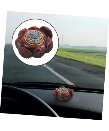 Partykindom Vintage Carved Hand Exercise Plate - Tea Pumpkin Figure & Massage Roller Ball Accessories in Sandalwood & Rosewood - Buy Online on GoSupps.com