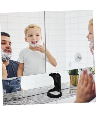 Tovinanna 5-St Brush Holder Tool - Premium Shaving Stand for Men | Bathroom & Restaurant Use | Durable Plastic Design - Buy Online on GoSupps.com