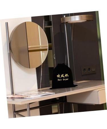 1pc Hair Dryer Storage Bag Travel Hanging Bag 30x26cm Black - Buy Online on GoSupps.com