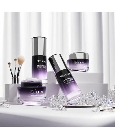 Eye Cream Anti Aging for Wrinkles with Peptide & Hyaluronic Acid for Fine Lines Brightening Eye Moisturizer Cream for Women to Reduce Dark Circle with Niacinamide Paraben Free 1.0 OZ (30g) 0.68 Ounce (Pack of 1) Purple - Buy Online on GoSupps.com