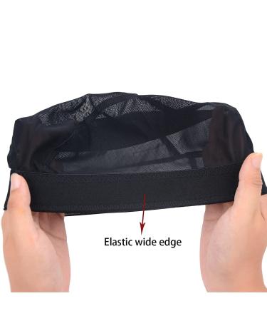Ytbyt 6-Piece Mesh Wig Cap - Stretch Black Power Cap (M) for Wig Production | International Shipping Available - Buy Online on GoSupps.com