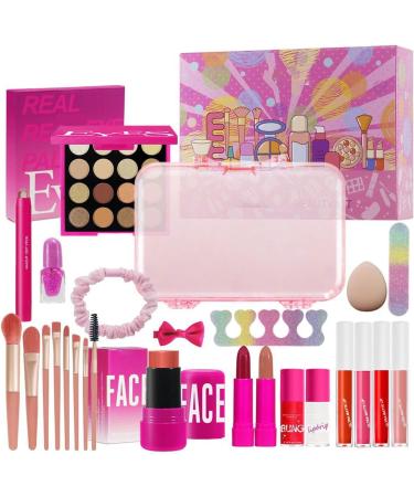 Makeup for Girls Eyeshadow Palette Eyeshadow Palette Eyeshadow Lipstick Collection Smudge Resistant Cosmetics for Theater Photos Travel Dance - Buy Online on GoSupps.com