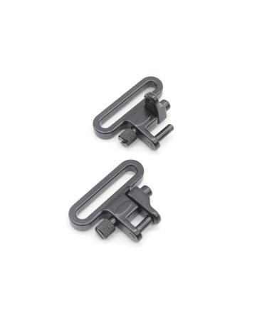 TRIROCK 1 Pair Sling Swivels 3.2 cm Robust 300 lb Quick Detach for Hunting Rifle Sling