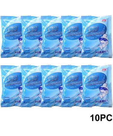 MarryLee 5PC/10PC Powerful Sink & Drain Cleaner Portable Cleaning Tool Kitchen Sewer Bathroom Toilet Blockage Deodorant Cleaner (10PC) - Buy Online on GoSupps.com