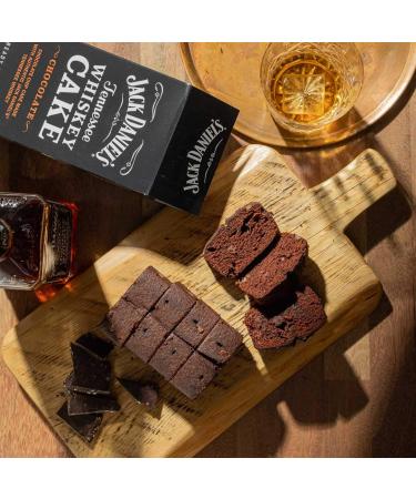 Jack Daniels Chocolate Liquor Cake - 10 oz - Perfect Gourmet Dessert for Gift Baskets, Birthdays, or Parties - Buy Online on GoSupps.com