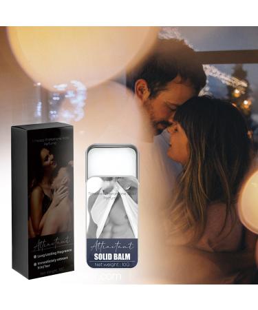 Solid Perfume for Men & Women Solid Cologne Sample Set - Natural Men's Cologne Fresh Air - Concentrated Balm Steel Travel Size Cologne for men 0.96 Ounce (Pack of 1) A1
