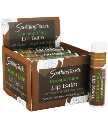 Soothing Touch Coconut Lime Lip Balm .25 oz
