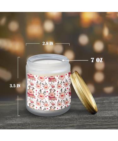 Buy Orange Lemon Scented Candles - Aromatherapy Jar | 7 oz Long-Lasting Gift Set for Women - Perfect for Birthdays & Christmas - Buy Online on GoSupps.com