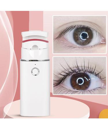 Electric Eyelash Curler ABS Portable Eyelash Curler Rechargeable Natural Curling Lash Curler Heating Eyelash Curler Pad for Long Lasting Eyelash Curling - Buy Online on GoSupps.com