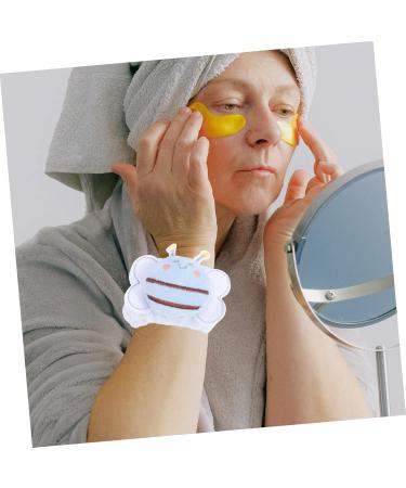 FRCOLOR 2paires Bracelets pour Laver le Visage Serviettes pour Poignets Usage Quotidien et Spa - Buy Online on GoSupps.com