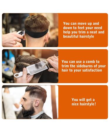 Buy Fade Combs & Neckline Shaving Template | Adjustable Curved Haircut Band | DIY Hair Clippers for Adults & Kids - International Shipping Available - Buy Online on GoSupps.com
