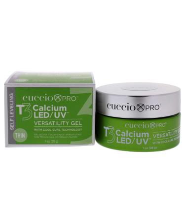 Cuccio Pro T3 Calcium Versatility Gel - Self Leveling Clear 1 Oz (I0099149)