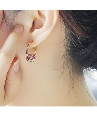 Lymphatic Drainage Slimming Earrings Magnetic Therapy Weight Loss Earrings EarAcupressure Magnetherapy Earrings for Women 3pairs-a - Buy Online on GoSupps.com