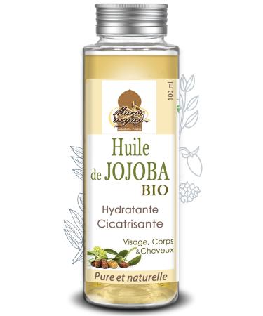 Organic and Natural Jojoba Oil - Nourishing and Healing - Perfect for Acne Control - 100ml