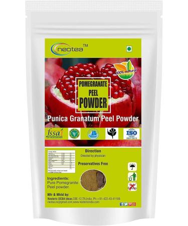 Neotea Pomegranate Peel Powder | 100% Pure & Natural | Finely Ground | Additive-Free | For Herbal Tea, Skincare & DIY Beauty (100 GM(3.52 OZ)) 3.52 Ounce (Pack of 1)