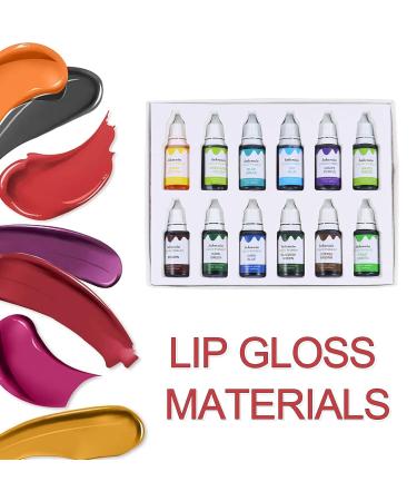 Beaupretty 12-Part Lip Glaze Set | Vegan Lip Gloss Pigment & Balm Raw Materials | Vitamin C Infused Color - Buy Online on GoSupps.com