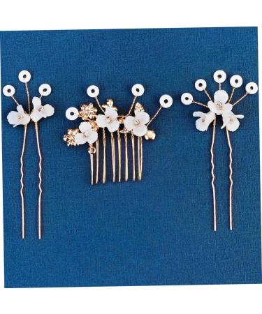 DOITOOL 1 Set Bridal Hairpin Wedding Headpiece for Bride Vintage Hair Accessories Vintage Hair Clips Japandi Decor Hair Decor Asian Hair Pin Hair Comb Miss Japanese-style Alloy - Buy Online on GoSupps.com