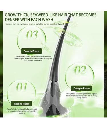  gifyym Hair Growth Shampoo Bar | Nature Seven Green Soap Shampoo | Solid Bar For Oily Hair Korean H ir Care Gentle H ir Cleansing & Strengthening For Women And Men - Buy Online on GoSupps.com