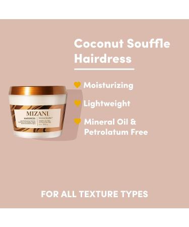 Mizani Coconut Souffle Hairdress | Conditions & Softens with Coconut Oil | For All Hair Types | 8 Oz - Buy Online on GoSupps.com