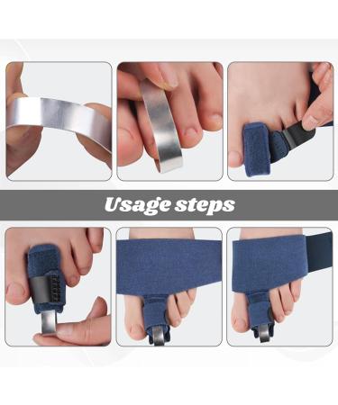 Buy Niceneeded Toe Splint & Hammer Toe Corrector | Supportive Toe Wraps & Bandages for Curved & Broken Toes - International Shipping Available - Buy Online on GoSupps.com