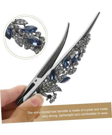 MAGICLULU Rhinestone Barrettes for Women Decorative Hair Clips for Womens Hair Rhinestone Duck Bill Hair Clips Rhinestone Hair Honey Brows Alligator Hair Clips Crocodile Hair Clips Crystal - Buy Online on GoSupps.com