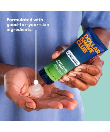 Buy Dollar Shave Club Blemish Friendly Post Shave Recovery Gel 2ct - Soothing Aftershave Balm for Blemish Prone Skin - Moisturizing with Antioxidants & Vitamins - Buy Online on GoSupps.com