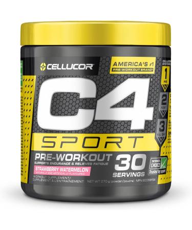Cellucor BCAA Sport Post-Workout Powder + C4 Sport Pre Workout Powder Bundle (Strawberry Watermelon & Watermelon) - Buy Online on GoSupps.com