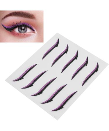 Jauarta Stickers Colorful Reusable Waterproof Self Adhesive Stickers for Weddings Dance Parties (Purple) - Buy Online on GoSupps.com