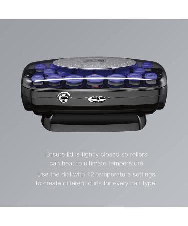 INFINITIPRO BY CONAIR Ceramic Flocked Hot Roller Set - 20 Hair Rollers with Cord Reel - Buy Online on GoSupps.com