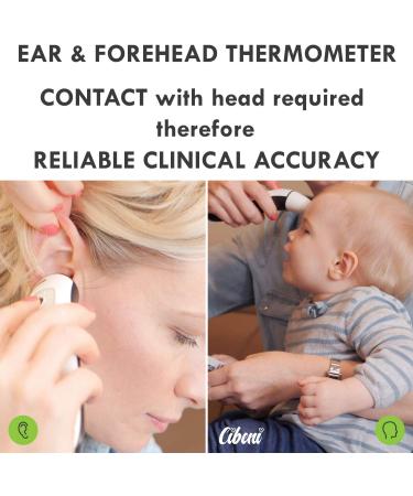 Digital Infrared Forehead Thermometer for Adults and Kids - Ear Function - 2020 Revolutionized Algorithm - Clinical Accuracy - Instant Read - Buy Online on GoSupps.com