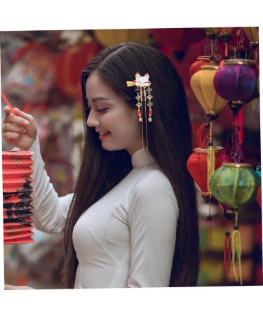 COHEALI 2 pairs hair jewelry rite ball goen party hair clips for girls hair styling accessories girls hair accessory flower girl the bell walk headgear women's hair accessories alloy - Buy Online on GoSupps.com