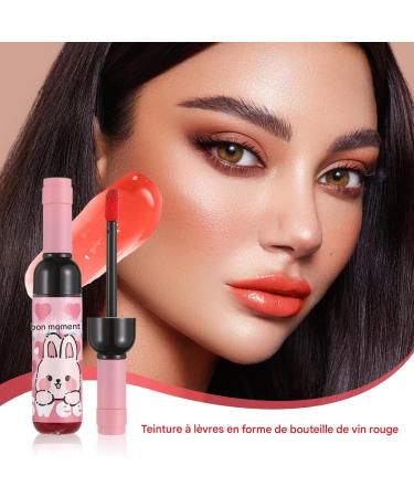  Xijobido Wine Lipstick | Long-Lasting - Matte Liquid Wine Shade Waterproof Beauty Makeup for Dates Family Gatherings Seduction - Buy Online on GoSupps.com