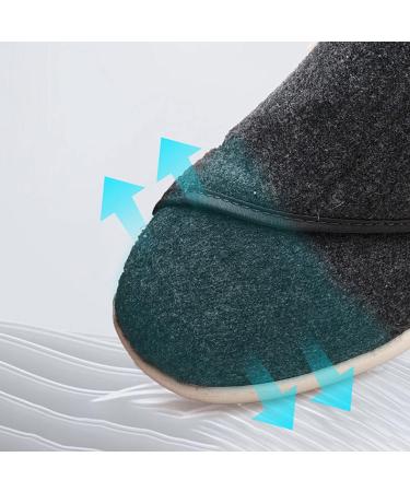 KENRET Women's Wide Width Adjustable Closure Shoes for Diabetic Edema - Blue 40 - Buy Online on GoSupps.com