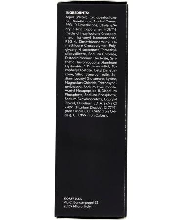 KORFF Lifting Effect Liquid Foundation Anti-Aging Formula with Hyaluronic Acid Silky Texture 04 30 ml - Buy Online on GoSupps.com