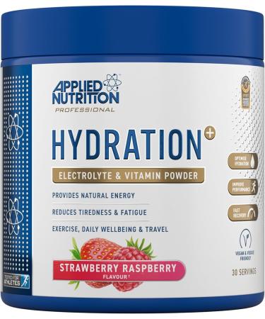 Applied Nutrition Hydration+ - Electrolyte and Vitamin Powder, Isotonic Drink, Hydration, Energy, Less Fatigue
