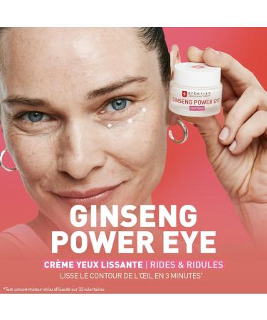 Erborian - Ginseng Power Eye - Smoothing Anti-Aging Eye Cream - Fights Wrinkles and Fine Lines - Facial Care - Korean Cosmetics - 15 ml - Buy Online on GoSupps.com