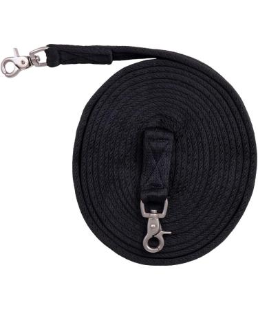 Buy ARBO-INOX Long Reins for Horses - 4 Meters Black Polyester Groundwork | Durable & Versatile - Buy Online on GoSupps.com