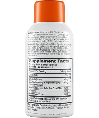 Shot of Genius Berry Nootropic Energy Shots - Mood Support - Pack of 6 - Buy Online on GoSupps.com