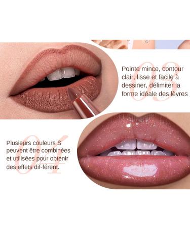  G n rique Tinted Lip Gloss - Vibrant Lip Pencil with Brilliant Color | Waterproof Makeup for Weddings Outdoor Events Perfect All-Day Wear - Buy Online on GoSupps.com