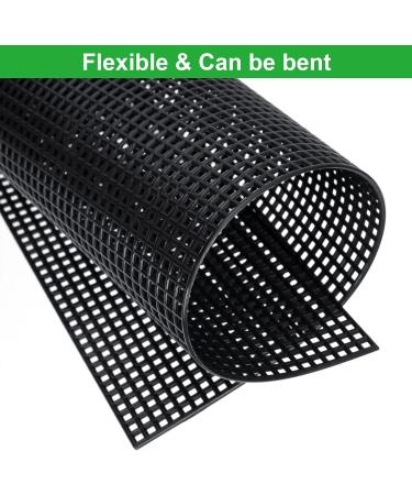 30 Pack 7 Count Black Plastic Mesh Canvas Sheets for Embroidery & Crafting - Buy Online on GoSupps.com