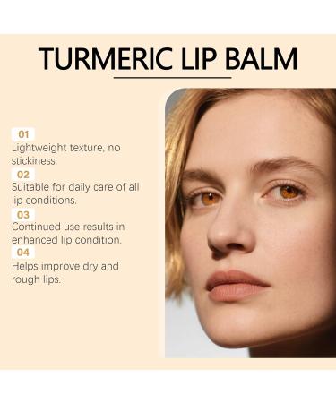  JASUBAI Turmeric Moisturizing Lip Balm Stick Turmeric Lip Scrub Peptide Illuminating Lip Serum Lip Moisturizer for Dry and Cracked Lips Repairs Nourishes and Soothes (8 pcs) - Buy Online on GoSupps.com