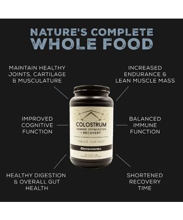 Surthrival Colostrum Powder (6.5oz) - Immune Optimization, Recovery & Gut Health Supplement | Immune Support | Keto-Friendly - Buy Online on GoSupps.com