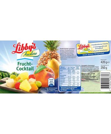 Buy Libby's Sweetened Fruit Cocktail 425 ml - Delicious 420 g Fruit Mix for International Shipping - Buy Online on GoSupps.com