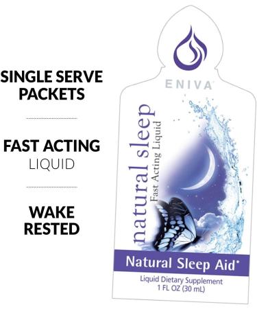 20 Packets of Natural Sleep Travel Single Serve Natural Sleep Aid Feel Great in The Morning - Buy Online on GoSupps.com