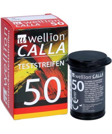 Wellion Calla Blood Sugar Test Strips - Accurate Diabetes Monitoring | Buy Now for Fast International Shipping - Buy Online on GoSupps.com