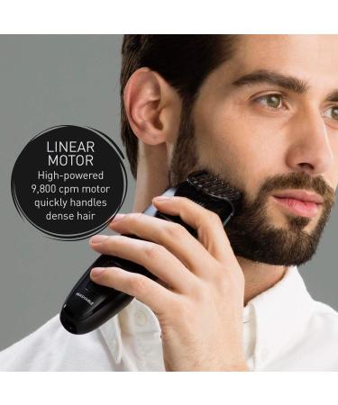 Panasonic ERSB40K precision linear Motor Beard Trimmer With Comb Attachment Black 540 Grams - Buy Online on GoSupps.com