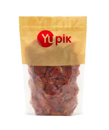 Yupik Sundried Tomatoes Halves 1 kg Vegan Kosher Half Slices Dehydrated Tomatoes Salted Chewy Source of Fiber Savory Ingredient Ideal for Cooking 1 kg (Pack of 1)